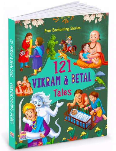 121 Vikram Betal Tales - Illustrated Story Books for Kids and Childrens - Bedtime Traditional Short Stories with Colourful Pictures in English | Hello ... - Ages 3+ Years (121 Short Stories Book)