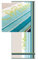 Dyckhoff Saunatuch 80x200 cm mit Schriftzug und Streifen (Petrol)
