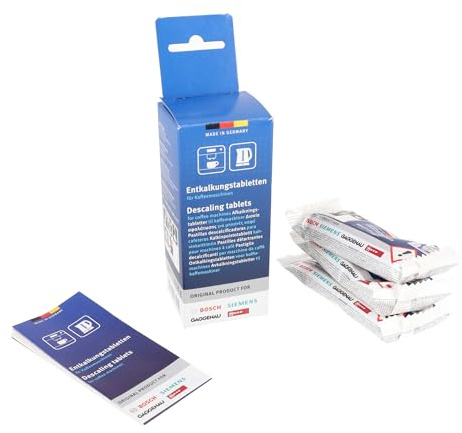 sparefixd Descaler Descaling Tablets for Siemens Coffee Machine 00311864