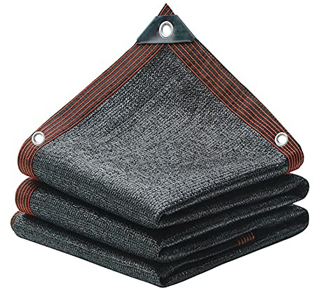 Vela de Sombra, Sombra Solar, Malla Red Toldo para exteriores, toldo para pérgola, con ojal, tela sombra jardín resistente, para plantas invernadero piscina patio jardín césped,4x2.5m/13.1x8.2ft