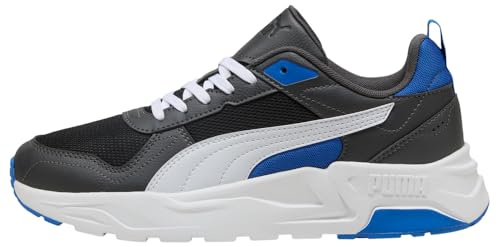 Puma Sneaker Unisex Trinity 2 Lt, Puma Nero Argento Nebbia Grigio Scuro Blu Montagna, 45 EU