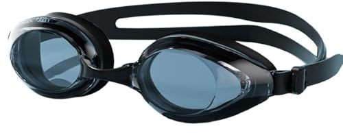 Qcbuegof Schwimmbrille für Damen, Herren, Teenager, Jungen, Mädchen, wasserabweisend, beschlagfrei, für Erwachsene, Weitsicht, Schwimmbrille