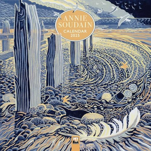 Annie Soudain Wall Calendar 2025 (Art Calendar), 30 x 30 cm