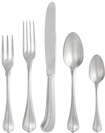 Fortessa Set di stoviglie o posate san marco 20 Pezzo argento antico