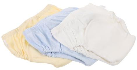 LOPUNER Calzoncillos de Entrenamiento para Bebés Talla 110, Ropa Interior de Algodón 100% Transpirable y Unisex, Pantalones de Pis Reutilizables para Pequeños Protección Antifuertes