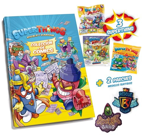 Libro Coleccionista Cómics Superthings - 2 -RIVALS of KABOOM