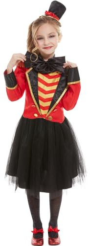 Smiffys Deluxe Ringmaster Costume, Red Halloween und Karneval