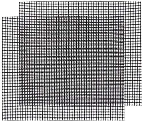 Rejillas para Parrilla, 2 Pcs Antiadherente Malla de Barbacoa Reutilizables Resistentes al Calor BBQ Grill Mat Esteras Parrilla de Barbacoa para Asar a Parrilla Cocinar Hornear 40x30 cm