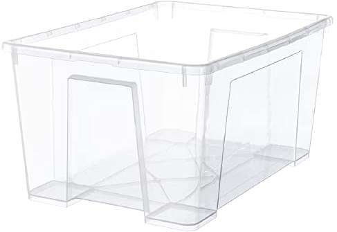 SAMLA Aufbewahrungsbox transparent 56x39x28cm 45L