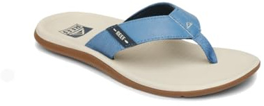 Reef Santa Ana Tongs pour homme, avec soutien de la voûte plantaire et semelle extérieure non marquante, adaptées à une utilisation dans l’eau, 43 EU