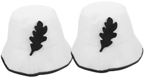 Healvian 2pezzi Cuffia in Per Sauna Cuffia Doccia Per Bagno Spa Protezione Materiale Vestibilità Domestico e Viaggio