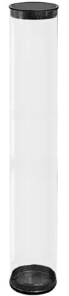 WCDFTASL Golf Ball Storage Case, Transparent Cylinder Container Tube for Golf Ball Collection and Display