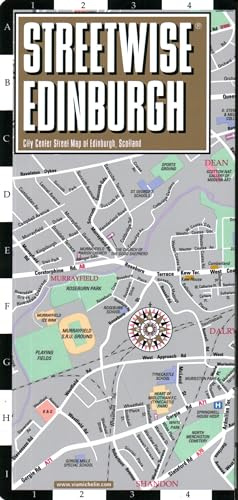 Streetwise Edinburgh Map - Laminated City Center Street Map of Edinburgh, Scotland (Michelin Streetwise Maps)