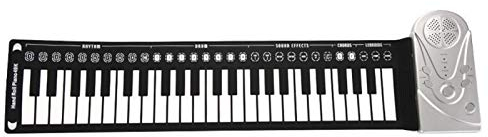 49 Keys Roll-Up Piano Portable Folding Electric Keyboard Flexible Folding Keyboard for Beginners and Kids