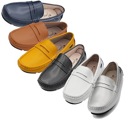 Zerimar Chaussures Habillées Confortables pour Femme - Mocassins en Cuir - Ballerines pour l'été - Chaussures d'été - Cuir Masqué