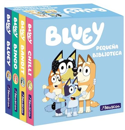 Bluey. Libro juguete - Pequeña biblioteca (edición en español) (Cuentos infantiles)