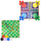 Snakes & Ladders and Ludo Giant Board Game Set Classic Entertainment Fun for the Whole Family, Waterproof Game Play sheet, Activities, Suitable for Indoor or Outdoor Play