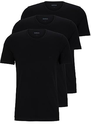 Boss 3-Pack Crew Neck Cotton Jersey T-Shirts T-Shirt Homme (Lot de 3)