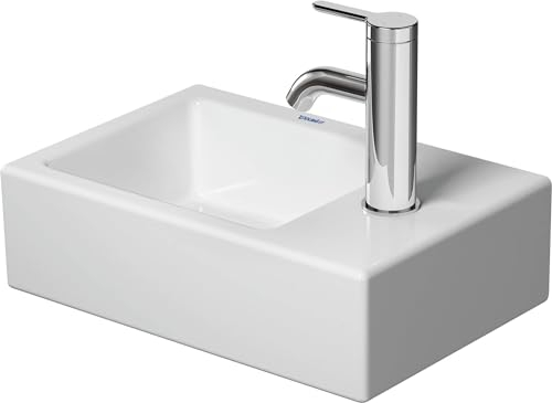 Duravit Möbel-Handwaschbecken Vero Air 38x25cm, HL re, o. ÜL, m HLB, weiß