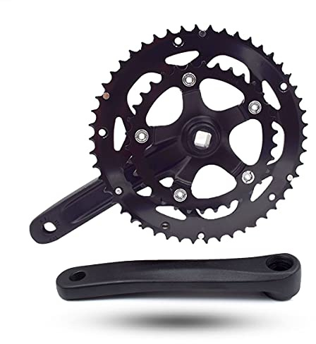 DRIFT MANIAC Bicycle Crankset 50/34T 52/42T 110BCD Square Taper for Road Treking Bike 170mm Crank Arm