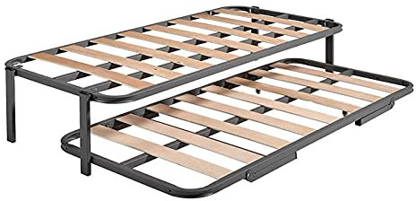 HOGAR24 ES | Cama Nido Reforzada | Estructura Metálica | 4 Patas | Medida: 90 x 190 cm