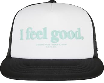 Cayler & Sons Unisex C&S Feelin Good Foam Trucker Cap Black/mc, one Size