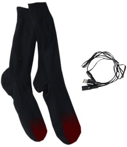 Beheizte Socken für Frauen | Heizung, Isolierung und thermischer Komfort | Atmungsaktive beheizte Socke | für Ski Snowboard Sport Aktivitäten im Freien Haus Reise Familie