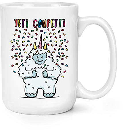 Yeti Confettis Große Tasse 15oz
