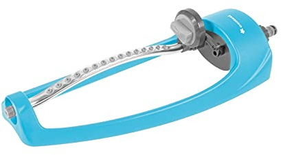 CELLFAST Viereckregner Gartensprinkler Rasensprenger Für Rasen Blumen Pflanzen 15 Düsen Stufenlose Regulierung Swing Ideal