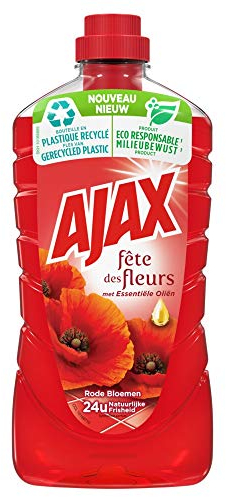 AJAX Allesreiniger Rote Blumen- 8er Pack (8 x 1 Liter)