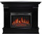 ArtiFlame Elektrokamin Albion Corner AF23S, Elektrischer Eckkamin mit Heizung 1800 W, realistischer 3D-Flammeneffekt, LED-Beleuchtung, Fernbedienung, Timer, Thermostat, Knistereffekt, MDF (Wenge)
