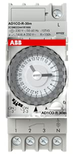 interruptor dispositivo modular, interruptor horario AD1CO-R-30m (referencia: 2CSM222441R1000)