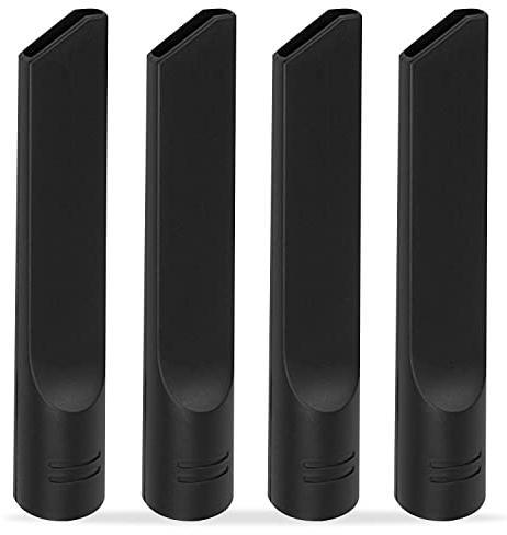 XRHOT Boquilla para aspiradora, 4 Piezas Boquilla para Ranuras Aspiradoras Universales Boquilla de Costura de Succión Plana para Aspiración Doméstica en Seco y Húmedo (36 mm)