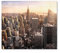 DEQORI Herdabdeckplatte Glas | einteilig 60x52 cm | Motiv New York City Skyline | Ceranfeld Abdeckplatte für Küche | Herd-Abdeckung universal | Glasplatte & Schneidebrett für Kochplatten