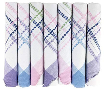 Warwick & Vance Womens/Ladies Boxed 100% Cotton Handkerchiefs