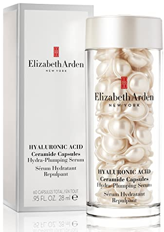 Elizabeth Arden - Hyaluronsäure-Ceramid-Kapseln, Feuchtigkeitsserum, straffende Wirkung mit Hyaluronsäure und Ceramiden, Anti-Aging und Straffung, Einzeldosis, leichte Textur - 60 Kapseln