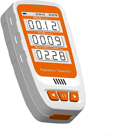 HFS-20 Geiger Contatore Radiazioni Detector, Beta Gamma X-ray Dosimetro con Display LCD, Ricaricabile Radiazione Nucleare Monitor