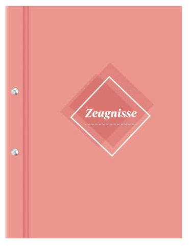 Thboxes Carpeta de certificados A4 con 20 fundas transparentes, carpeta de certificados con tornillos para libros, carpeta de documentos, para niñas, niños y adultos, para certificados, certificados