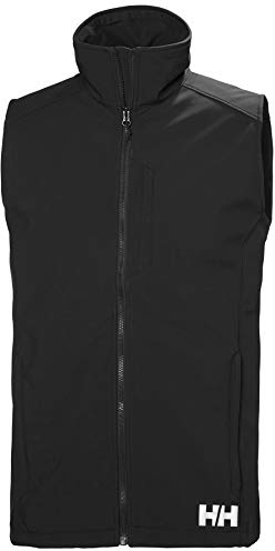 Helly Hansen Herren Paramount Softshell Vest Soft Shell Weste, Schwarz, XL