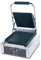 Ristoattrezzature - Piastra Panini Elettrica - Liscia/Liscia - Griglia Professionale Singola per Ristoranti e Bar - 31x37x21 cm - 1.8 kw