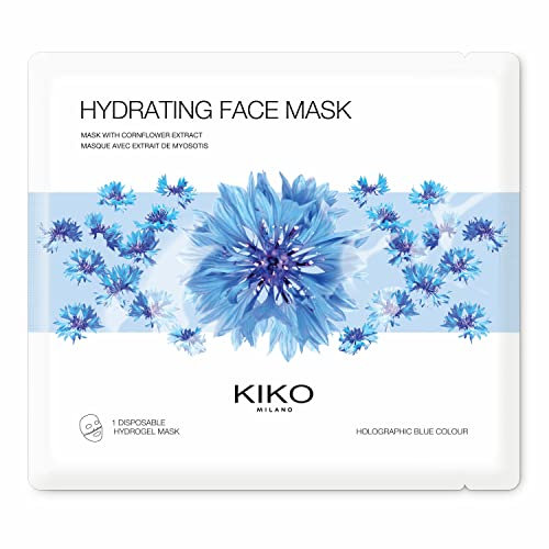 KIKO Milano Hydrating Face Mask | Maschera Viso Idratante In Hydrogel Con Estratto Di Fiordaliso