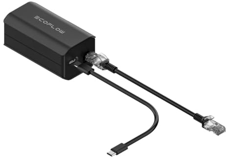 EF ECOFLOW Portable Power Station Grounding Adapter - Controller - Black - ZMA003-EU/UK-C20