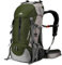 Loowoko Wanderrucksack 50L mit Regenschutz, Camping Rucksack Trekking Tasche für Outdoor, Männer & Frauen (Grün)