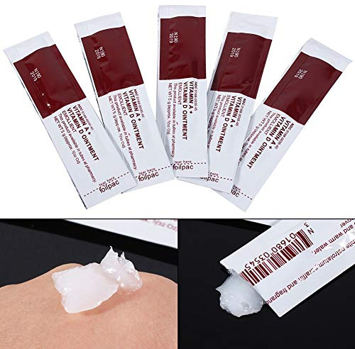 Tattoo Aftercare Cream, 100Pcs Tattoo Scar Repair Gel Ointment, Tattoo Care Balm Tattoo Moisturizer with Vitamin A&D for Faster Healing Skin Anti Scar Microblading Tattoo Supplies