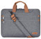 LONMEN 17.3 Inch Laptop Shoulder Bag,Computer Sleeve Carrying Case for Dell Inspiron 17 5000 / HP Pavilion/Acer/MSI/ASUS (Gray)