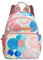 YANAIER Klein Rucksack Damen Wasserdicht Cityrucksack Daypacks Kleiner Rucksackhandtaschen Mädchen Schultaschen für Reise Freizeit Einkauf Bunte Blasen