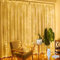Afaiup Fairy Lights 2x2m, 200 LED Curtain Lights Indoor, USB Hanging Light for Christmas, Wedding, Party, Wall, Home Decorations - Warm White
