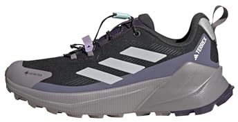 adidas Mujer Terrex Trailmaker 2 Gore-Tex Speed Lace Hiking Shoes, Core Black/Grey Two/Preloved Violet, 39 1/3 EU
