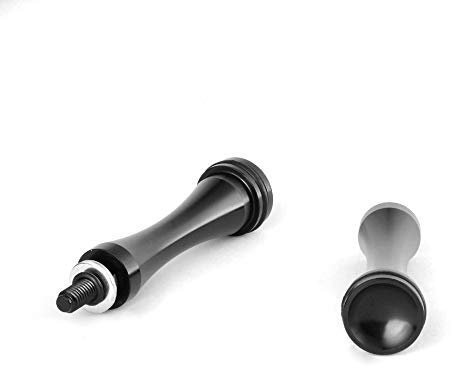 Oldbones Thruxton Bonneville Scrambler T100 Motorrad-Sitzkissen, schnell entfernbar, Werkzeugfrei, lang, Schwarz