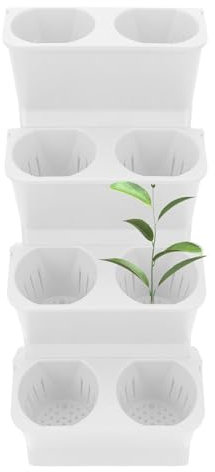 Fioriera verticale – Supporto per piante da parete – Decorazione domestica multistrato verticale per fiori per posto di lavoro cortile cortile soggiorno corridoio ingresso balcone portico giardino